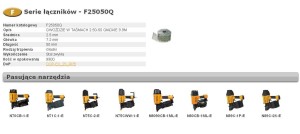 BOSTITCH GWOŹDZIE F 2,50-50 P Q 9,9m ...