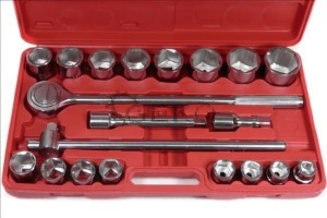 ZESTAW KLUCZY 21el. 3/4"/PLASTIK...