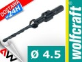 WOLFCRAFT NAWIERTAK 4,5mm  Z POGŁĘBIACZEM 12mm