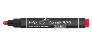 PICA MARKER CLASSIC CZERWONY OKRĄGŁY .