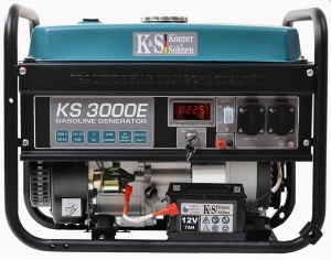 KS GENERATOR BENZYNOWY KS  3000E 2,6kW 230V, ROZRUCH ELEKTRYCZNY.