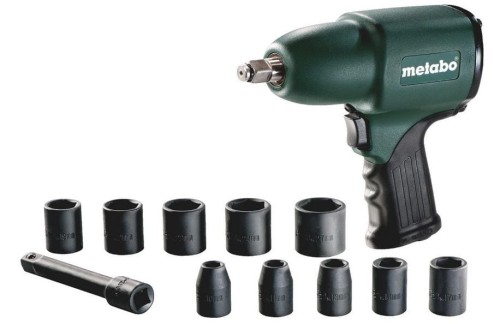 METABO KLUCZ UDAROWY PNEUMATYCZNY 1/2" 360Nm DSSW360 SET + AKCESORIA 11elem.