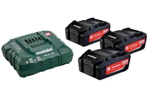 METABO.AKUMULATOR 18V 5,2Ah x3 +ŁADOW. ASC 30-36 V ...
