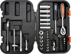 STHOR ZESTAW KLUCZY     1/4" 42el.