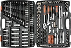 STHOR ZESTAW KLUCZY 216el 1/2"/3/8"/1/4"