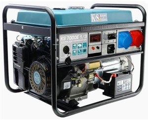 KS GENERATOR BENZYNOWY KS  7000E VTS 1/3 5,0kW 230/400V ROZRUCH ELEKTR. AVR VST