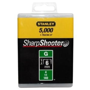 STANLEY ZSZYWKI G  6mm 5000
