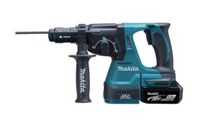 MAKITA MŁOT SDS+  18V DHR243RTJ 2J 2x5,0Ah BL + UCHWYT 13mm