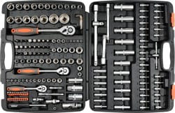STHOR ZESTAW KLUCZY  173el  1/2"/3/8"/1/4"    58688