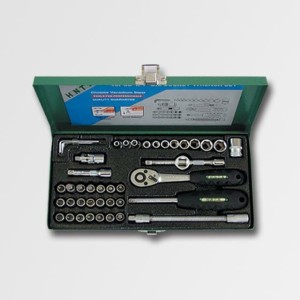 HONITON ZESTAW KLUCZY  43el. 1/4"