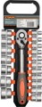 STHOR ZESTAW KLUCZY   1/2"  19el