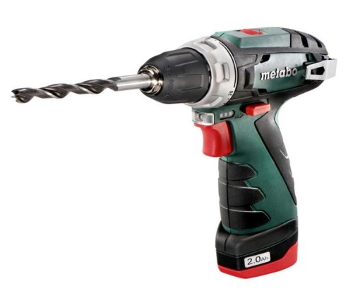 METABO WIERTARKO-WKRĘTARKA 12V 34/17Nm 2x2,0Ah WALIZKA  POWERMAXX BS BASIC