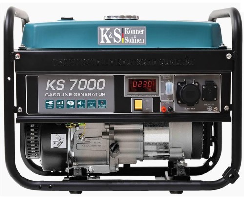 KÖNNER & SÖHNEN GENERATOR PRĄDOTWÓRCZY BENZYNOWY 5,0kW 230V KS 7000