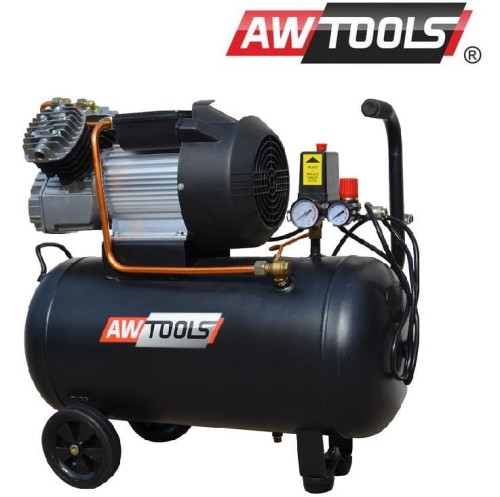 AWTOOLS SPRĘŻARKA OLEJOWA ZVA-50L V WYDAJNOŚĆ 370/min. ZBIORNIK 50l