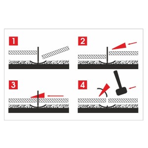 AWTOOLS SYSTEM POZIOMOWANIA ST 1,5mm 100 (KLIPS 7-15mm)