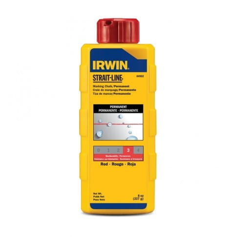 IRWIN KREDA TRASERSKA / BARWNIK CZERWONY 227g
