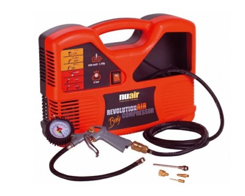 NU-AIR KOMPRESOR BEZOLEJOWY BOXY 8Bar 1100W