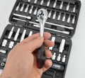 AWTOOLS ZESTAW KLUCZY     1/4" 56el