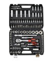 AWTOOLS ZESTAW KLUCZY  108el 1/2" / 1/4" BLACK LINE