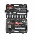 AWTOOLS ZESTAW KLUCZY  225el  1/2"/3/8"/1/4" BLACK LINE