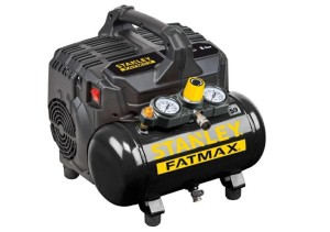 STANLEY KOMPRESOR BEZOLEJOWY  6L / 8BAR DST101/8/6 FATMAX CZARNY BARDZO CICHY