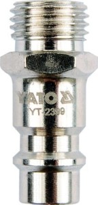 YATO SZYBKOZŁĄCZKA MĘSKA GWINT ZEWNĘTRZNY 1/4"     2399