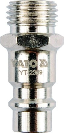YATO SZYBKOZŁĄCZKA MĘSKA GWINT ZEWNĘTRZNY 1/4"  2399