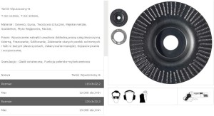 TARPOL TARNIK WPUSZCZONY fi 125mm   T-63 GŁADŹ OSTATECZNA.