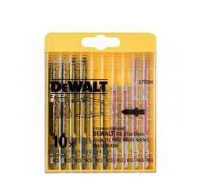 DEWALT BRZESZCZOT DO WYRZYNARKI MIX 10szt. DREW/MET