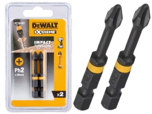 DEWALT KOŃCÓWKA UDAR. PH2x50 /2szt. EXTREME IMPACT TORSION