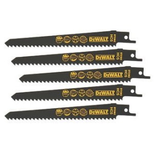 DEWALT BRZE.SZABL. 152x4,2mm/DREWNO 5szt