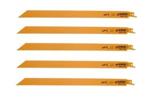DEWALT BRZE.SZABL. 305mm/UNIWERSAL/5szt. ZE STALI KBALTOWEJ 1,8-2,5mm