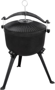 MASTER GRILL ŻELIWNY KOCIOŁEK MYŚLIWSKI  MG429