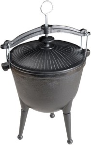 MASTER GRILL ŻELIWNY KOCIOŁEK MYŚLIWSKI  MG629