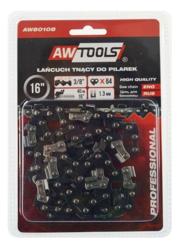 AWTOOLS ŁAŃCUCH TNĄCY 40cm/64/3/8"/1,3 / BLACK LINE