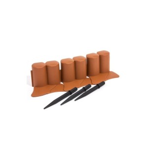 PROSPERPLAST PALISADA OGRODOWA 6 TERAKOTA 3,02m
