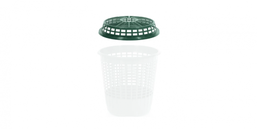 PP.POKRYWA KOSZA ZIELONA CAGE 60L