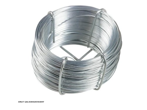 GREENMILL DRUT GALWANIZOWANY 50m  fi 0,8 mm