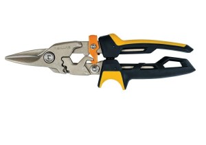 FISKARS NOŻYCE DO BLACHY PROSTE POWERGEAR