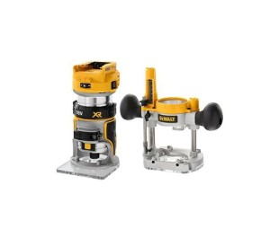 DEWALT FREZARKA  18V DCW604N 8mm 2 PODSTAWY