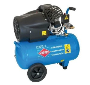 KOMPRESOR AIRPRESS V  50L /HL425-50/+ZESTAW PNE. /PIST.DO PRZEDMUCH, PIST.DO POMPOWANIA, DYSZE 3szt., WĄŻ 3m/