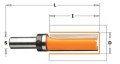 CMT FREZ PROSTY HM D=19 I=50,8 S=12 Z GÓRNYM ŁOŻYSKIEM
