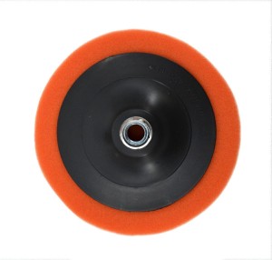 AWTOOLS DYSK 125mm POLERSKI GĄBKA POMARAŃ.M14 ŚREDNIA