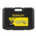 STANLEY ZESTAW KLUCZY  72el.  1/4"-1/2"