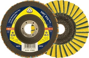 KLINGSPOR ŚCIERNICA LISTKOWA  SMT850 125 SPEC.COARSE WŁÓKNINA+PAPIER