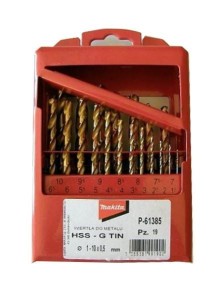 MAKITA ZEST.WIERT.TYTAN HSS-G TIN 19szt. 1-10mm