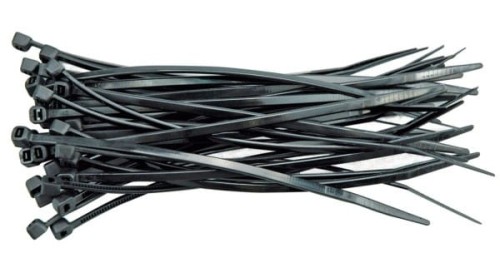 VOREL OPASKA PLASTIKOWA CZARNA 430 * 4,8 /100szt   73897
