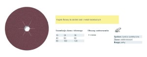 K.FIBRA KRĄŻEK 125 gr.150 CS561 /25szt