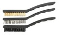 VOREL SZCZOTKI MIEDŹ / STAL / NYLON 3 elem. 17cm   06963