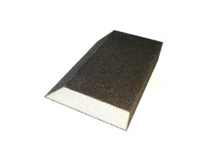 GLK GĄBKA SZLIF.125x90x65x25mm  P 100 CZTEROSTRONNA SKOŚNA